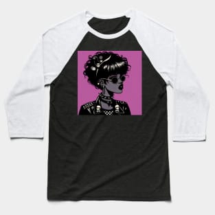 Punk girl Baseball T-Shirt